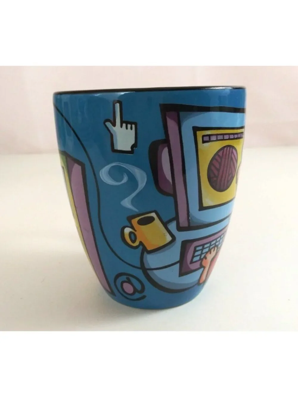 2000 Xpres House Kats By Nolan Ball Of Yarn Novelty Coffee Cup
